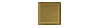 2 in. x 2 in. Stainless Steel Tile #4 Brushed Brass Finish Hardboard Backing