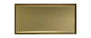 3 in. x 6 in. Stainless Steel Subway Tile #4 Brushed Brass Finish (Vertical) Fiberock Backing