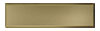 2 1/4 in. x 8 in. Stainless Steel Tile #4 Brushed Brass Finish (Vertical)