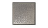 4 1/4 in. x 4 1/4 in. Stainless Steel Stucco Textured Tile