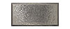 3 in. x 6 in. Stainless Steel Stucco Textured Tile